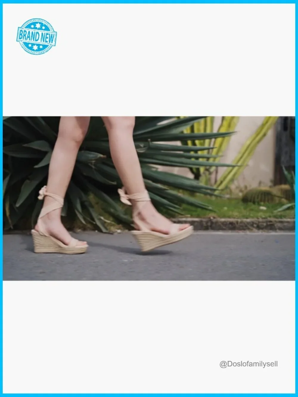 Open Toe Espadrilles Wedges Tie Lace Up Ankle Strap Platform Sandals Dressy